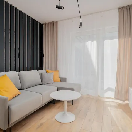 アパート Citystay Diasfera Lodzka Elegancki Apartamentem *