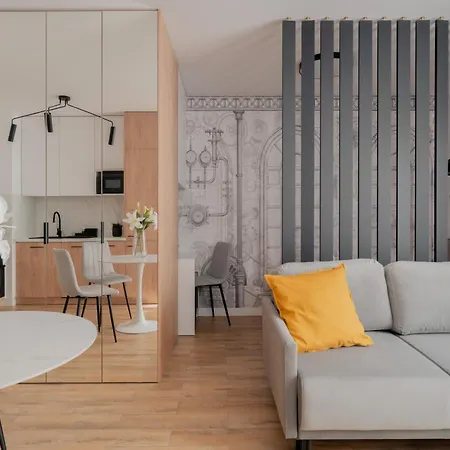 アパート Citystay Diasfera Lodzka Elegancki Apartamentem *