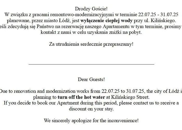 Citystay Diasfera Lodzka Elegancki Apartamentem *